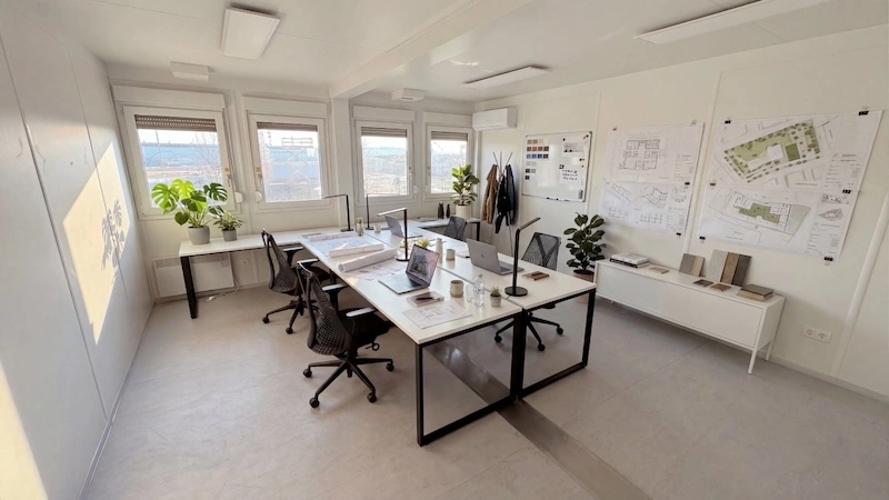 CubeOne ILZ Büro 4 Personen